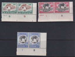 Ceylon: 1949   U.P.U.   MNH - Sri Lanka (Ceylon) (1948-...)