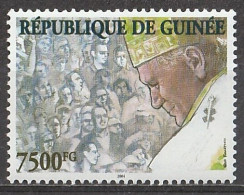 GUINEA 2004 - PAPA GIOVANNI PAOLO II-AI FEDELI - 7500FG - 1v. MNH - (1439) - Jemen