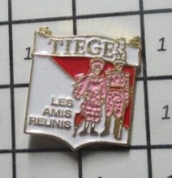 713i Pin's Pins / Beau Et Rare / ASSOCIATIONS / TIEGE LES AMIS REUNIS Province De Liège Dans La Commune De Jalhay - Associations