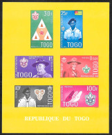 Togo: Scoutismo, Scouting, Scoutisme - Unused Stamps