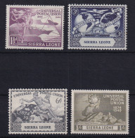Sierra Leone: 1949   U.P.U.     MNH - Sierra Leone (...-1960)
