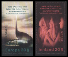 NORWAY 2024 EVENTS. City. Views. Women. European Capital Of Culture BODO - Fine Set (self-adhesive) MNH - Unused Stamps