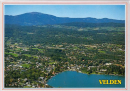 1 AK Österreich / Kärnten * Blick Auf Velden Am Wörther See - Luftbildaufnahme * - Velden