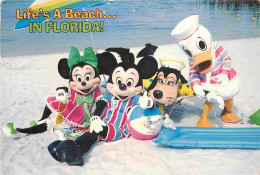 Parc D'Attractions - Walt Disney World Orlando - Mickey - Minnie - Donald - Dingo - Plage - CPM - Voir Scans Recto-Verso - Disneyworld