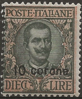 TRDA8L -1921/22 Terre Redente/Dalmazia, Sassone Nr. 8, Francobollo Nuovo Con Traccia Di Linguella */ - Dalmatien