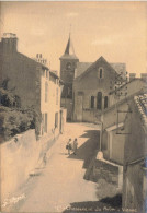 Chasseneuil Du Poitou * Photo Ancienne Village * Rue Villageois Enfants église * Format 13x9cm - Altri & Non Classificati