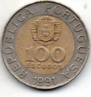 Portugal 100 Escudos 1991 - Portugal