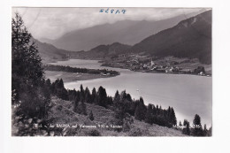 E6064) Blick Von Der RAUNA Auf WEISSENSEE - Kärnten - S/W FOTO AK - - Weissensee