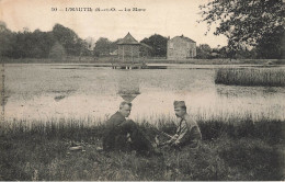 L'hautil , Triel Sur Seine * La Mare * Un Coin Du Village * Villageois - Triel Sur Seine