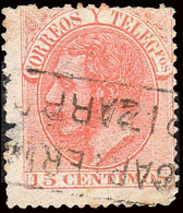 Málaga - Edi O 210 - Mat Cartería Tipo 2 "Pizarra" - Used Stamps