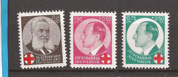 5-YU-KR   1936  328-29 + 2   JUGOSLAVIJA JUGOSLAWIEN  KINDERHILFE  PRInz PAVLE ROT KREUZ  MNH - Unused Stamps