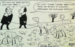 ► Coupure De Presse   Le Figaro Jacques Faisant 1982 Mitterrand Fabius Tonte Des  Moutons - Desde 1950