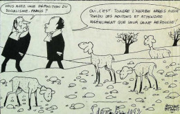 ► Coupure De Presse   Le Figaro Jacques Faisant 1982 Mitterrand Fabius Tonte Des  Moutons - 1950 à Nos Jours