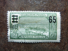 1926  Pointe à Pitre Surchargé 65c  Sur 1F   Y&T= 96     TBE - Oblitérés