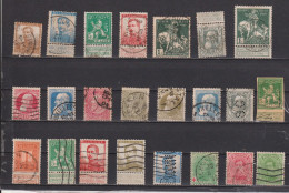 Lot De Vieux Timbres Oblitérés De Belgique Années Variées - Unused Stamps