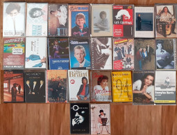 Lot 26 Cassettes Audio Divers K7 Country Music Rock & Roll Pop Tape MC - Audiokassetten