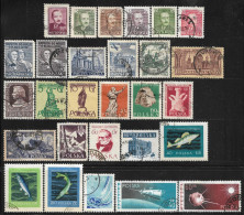 1948-1959 POLAND Lot Of 28 Used Stamps - MICHEL CV €7.20 - Oblitérés