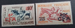 La REUNION - FRANCE No314**+318** - Unused Stamps