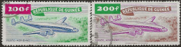 Guinée, Poste Aérienne N°1/2 (ref.2) Avion - Guinee (1958-...)