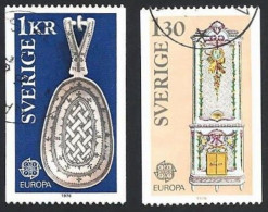 Schweden, 1976, Michel-Nr. 943-944, Gestempelt - Oblitérés