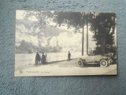 Cpa Voiture Automobile Profondeville  Les Rochers - PKW