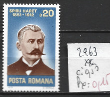 ROUMANIE 2963 ** Côte 0.50 € - Neufs