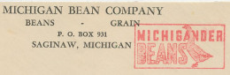 Meter Top Cut USA 1938 Goose - Beans - Hoftiere