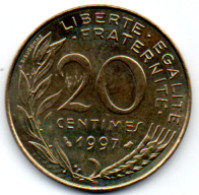 France 20 Centimes 1997 Marianne - 20 Centimes