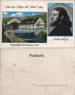 Ansichtskarte Oberammergau Passionsspiele - Anton Lang Und Halle 1900 - Oberammergau