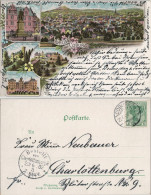 Ansichtskarte Coburg Schloß, Denkmal, Stadt, Etc 1902 - Coburg