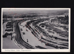 Duisburg-Rührort - HAfen, Fliegeraufnahme - Postkaart - Duisburg