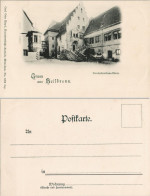 Ansichtskarte Heilbronn Deutschordens-Haus Strassen Partie 1900 - Heilbronn