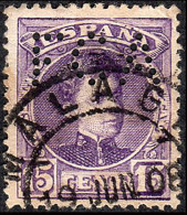 Málaga - Edi O 246 - Perforado "FCA" (Ferrocarriles Andaluces) - Used Stamps