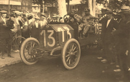 Le Mans * Carte Photo Photographe * Automobile , Voiture De Course N°13 * Pilote * Course Circuit 24h Sarthe - Le Mans