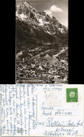Ansichtskarte Mittenwald Panorama-Ansicht Ort Mit Blick Zum Wetterstein 1960 - Mittenwald