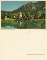 Ansichtskarte Oberammergau Panorama Blick Gegen Laberköpfe 1930 - Oberammergau