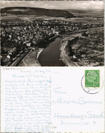 Ansichtskarte Höxter (Weser) Panorama-Ansicht Partie A.d. Weser 1956 - Höxter