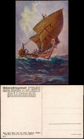 Ansichtskarte  Boot Von Der Insel Agamos 1915 - Ehemalige Dt. Kolonien