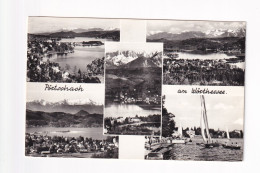 E6070) PÖRTSCHACH Am Wörthersee - Segelboote Etc. Mehrbild S/W - Pörtschach