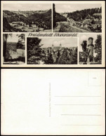 Freudenstadt Mehrbildkarte Mit 5 Orts- Und Umland-Ansichten 1950 - Freudenstadt