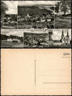 Ansichtskarte Prüm Mehrbildkarte Mit Orts- Und Umland-Ansichten 1959 - Prüm