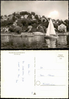 Ansichtskarte Blankenese-Hamburg Süllberg, Segelboot 1961 - Blankenese