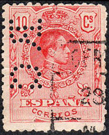 Málaga - Edi O 269 - Perforado "R.C" - Used Stamps