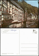 Ansichtskarte Monschau/Eifel Montjoie Fachwerkhäuser An Der Rur 1980 - Monschau