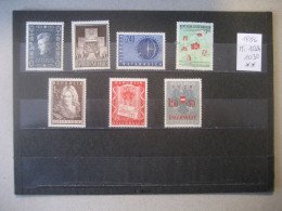 Österreich- Ganze Jahrgänge 1956, MiNr. 1024-1030 ** Ungebraucht - Annate Complete