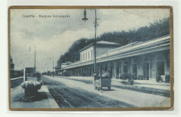 CASERTA - STAZIONE FERROVIARIA - VIAGGIATA FP - Caserta