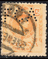 Málaga - Edi O 271 - Perforado "FCA" (Ferrocarriles Andaluces) - Used Stamps