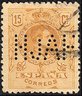 Málaga - Edi O 271 - Perforado "HJAF" - Used Stamps