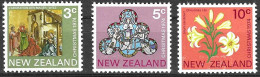 NUOVA ZELANDA - 1974 - NATALE - SERIE 3 VALORI - NUOVA MNH** (YVERT 618\20 - MICHEL 640\2) - Nuevos