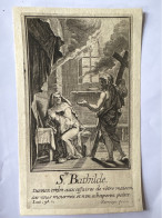 Kopergravure Sainte Bathilde  Harrewyn Graveur Heilige Abdij Van Chelles & Van Corbie - Collezioni